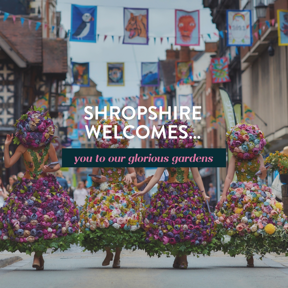 Shropshire Welcomes ... you to our glorious gardens