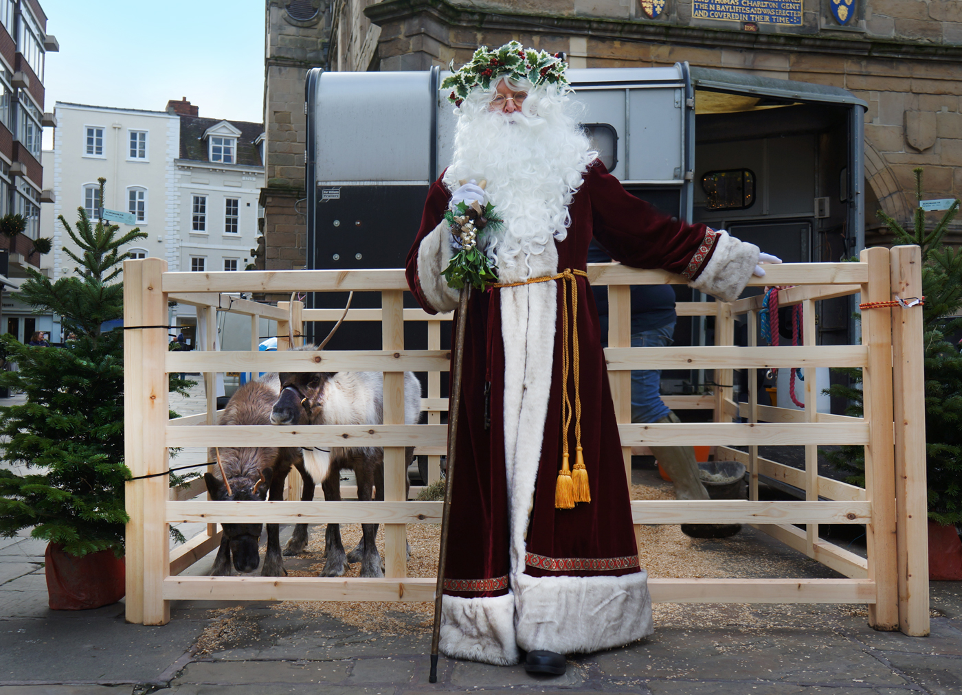 Meet Father Christmas in his Traditional Museum Visit Shropshire