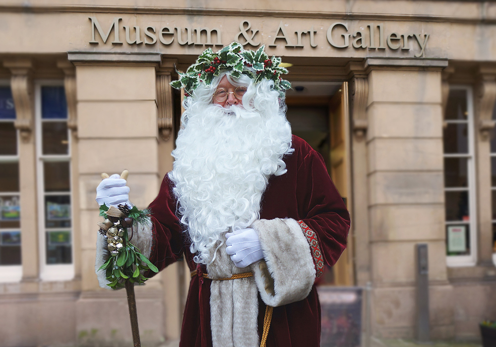 Meet Father Christmas in his Traditional Museum Visit Shropshire