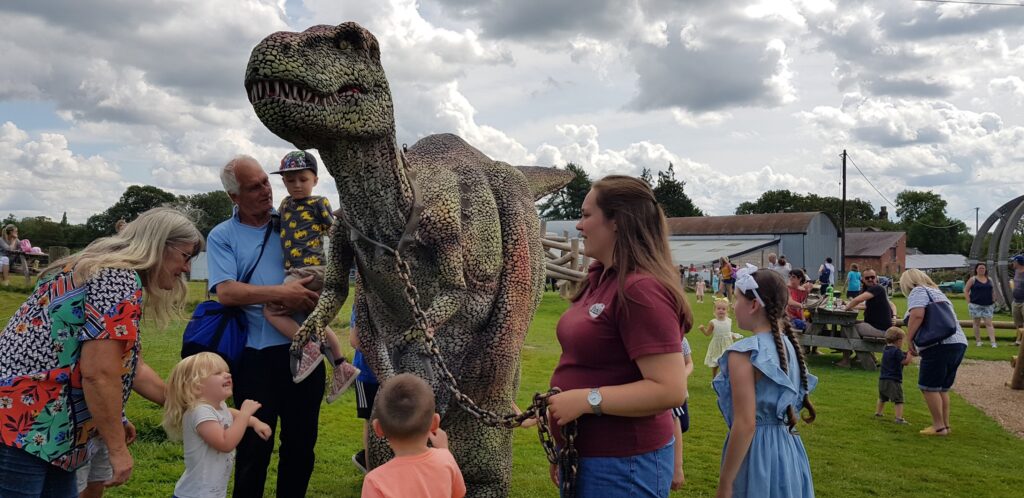 Jurassic Week on the Farm at Park Hall