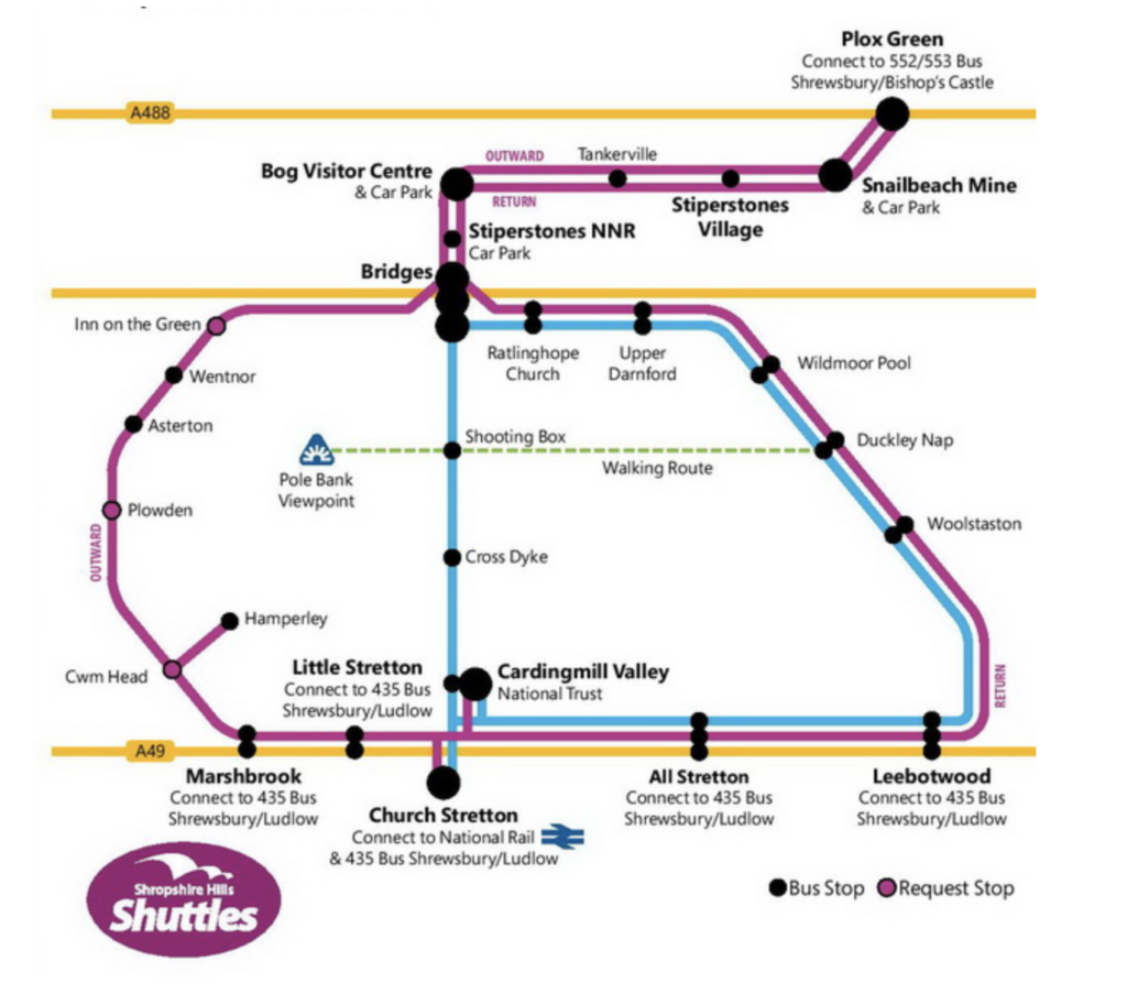 Come to Church Stretton – and explore the hills by bus! - Visit Shropshire