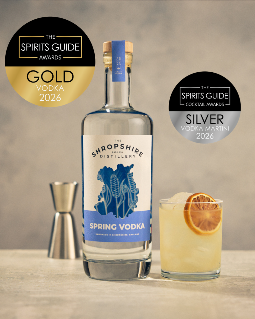 Gold and Double Silver for The Shropshire Distillery at The Gin Guide Spirit Awards